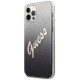 Guess GUHCP12LPCUGLSBK iPhone 12 Pro Max 6.7" black/black hardcase Glitter Gradient Script