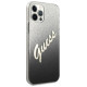 Guess GUHCP12LPCUGLSBK iPhone 12 Pro Max 6.7" black/black hardcase Glitter Gradient Script