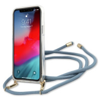 Guess GUHCP12MCRTVSBL iPhone 12/12 Pro 6.1" blue/blue hardcase Script Vintage