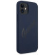 Guess GUHCP12SLSVSBL iPhone 12 mini 5.4" blue/blue hardcase Script Vintage