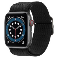 Spigen Fit Lite Strap for Apple Watch 4/5/6/7/8/9/SE/Ultra (42/44/45/49 mm) - Black
