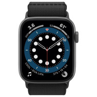 Spigen Fit Lite Strap for Apple Watch 4/5/6/7/8/9/SE/Ultra (42/44/45/49 mm) - Black