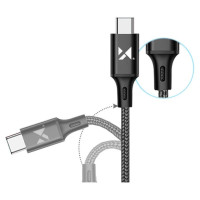Wozinsky cable USB - USB Type C 2,4A 2m black(WUC-C2B)