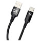 Wozinsky cable USB - USB Type C 2,4A 2m black(WUC-C2B)