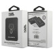 Karl Lagerfeld Powerbank indukcyjny KLPBMSOIBK 3000mAh MagSafe