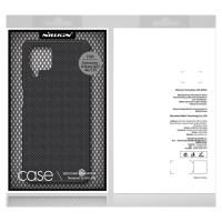 Nillkin Textured Case durable reinforced case with gel frame and nylon back for Samsung Galaxy A22 4G black