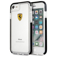 Ferrari Hardcase FEGLHCP7BK iPhone 7/8 SE 2020 / SE 2022 Shockproof transparent black