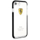 Ferrari Hardcase FEGLHCP7BK iPhone 7/8 SE 2020 / SE 2022 Shockproof transparent black