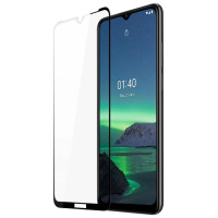 Dux Ducis 10D Tempered Glass Tough Screen Protector Full Coveraged with Frame for Nokia 1.4 transparent (case friendly)