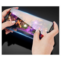 Dux Ducis 10D Tempered Glass Tough Screen Protector Full Coveraged with Frame for Nokia 1.4 transparent (case friendly)