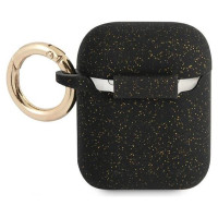 Guess GUA2SGGEK AirPods cover black/black Silicone Glitter