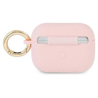 Guess GUAPSSSI AirPods Pro cover pink/pink Silicone Vintage Script