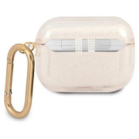 Guess GUAPUCG4GD AirPods Pro cover gold/gold Glitter Collection