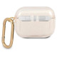 Guess GUAPUCG4GD AirPods Pro cover gold/gold Glitter Collection