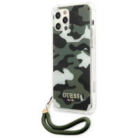 Guess GUHCP12LKSARKA iPhone 12 Pro Max 6.7" green/khaki hardcase Camo Collection