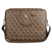 Guess 4G Big Logo bag for a 16'' laptop - brown