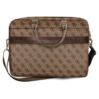 Guess 4G Big Logo bag for a 16'' laptop - brown