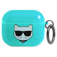 Karl Lagerfeld KLA3UCHFL AirPods 3 cover niebieski/blue Choupette