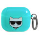Karl Lagerfeld KLA3UCHFL AirPods 3 cover niebieski/blue Choupette