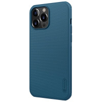 Nillkin Super Frosted Shield reinforced case, cover for iPhone 13 Pro Max, blue