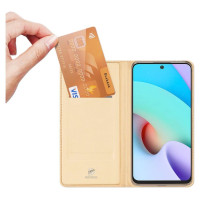 Dux Ducis Skin Pro Bookcase type case for Xiaomi Redmi 10 golden