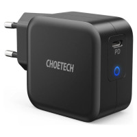 Choetech GaN USB Type C wall charger 61W Power Delivery black (Q6006)