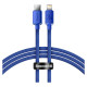 Baseus CAJY000203 Lightning - USB-C PD cable 20W 480Mb/s 1.2m - blue