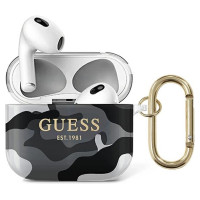 Guess GUA3UCAMG AirPods 3 cover black/black Camo Collection