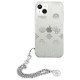 Guess GUHCP13SKPESI iPhone 13 mini 5.4" silver/silver hardcase Peony Chain Collection