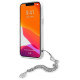 Guess GUHCP13SKPESI iPhone 13 mini 5.4" silver/silver hardcase Peony Chain Collection