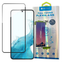 Bestsuit 3D Edge Nano Flexi Glass Glass Film Full Screen Tempered Glass With Frame For Samsung Galaxy S22 Transparent