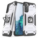 Wozinsky Ring Armor Tough Hybrid Case Cover + Magnetic Mount for Samsung Galaxy S22 + (S22 Plus) Silver