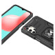 Wozinsky Ring Armor tough hybrid case cover + magnetic holder for Samsung Galaxy A73 black
