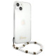 Guess GUHCP13MKPSWH iPhone 13 6.1" Transparent hardcase White Pearl
