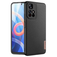 Dux Ducis Fino case cover covered with nylon material Poco M4 Pro 5G black
