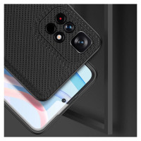 Dux Ducis Fino case cover covered with nylon material Poco M4 Pro 5G black