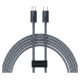 Baseus CALD000116 Lightning - USB-C PD cable 20W 480Mb/s 2m - gray