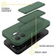 Wozinsky Kickstand Case Silicone Stand Cover for Xiaomi Redmi 10 Red