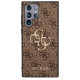Guess GUHCS22L4GMGBR S908 S22 Ultra brązowy/brown hardcase 4G Big Metal Logo