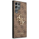 Guess GUHCS22L4GMGBR S908 S22 Ultra brązowy/brown hardcase 4G Big Metal Logo
