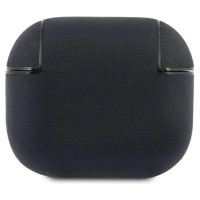BMW BMA3SSLNA AirPods 3 cover granatowy/navy Geniune Leather Silver Logo