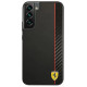 Ferrari FESAXHCS22MBK S22+ S906 black/black hardcase On Track Carbon Stripe