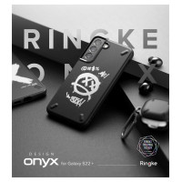 Ringke Onyx Design Durable Cover Case for Samsung Galaxy S22 + (S22 Plus) black (X) ()