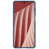 Nillkin CamShield Pro Case Armored Case Cover Camera Protector for Samsung Galaxy A73 Blue