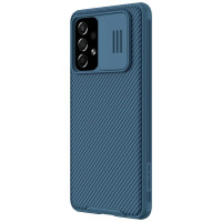 Nillkin CamShield Pro Case Armored Case Cover Camera Protector for Samsung Galaxy A73 Blue