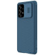 Nillkin CamShield Pro Case Armored Case Cover Camera Protector for Samsung Galaxy A73 Blue