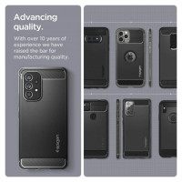Spigen Rugged Armor Case for Samsung Galaxy A53 5G - Matte Black
