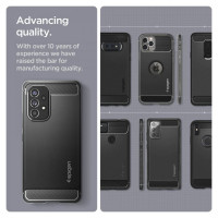 Spigen Rugged Armor Case for Samsung Galaxy A53 5G - Matte Black