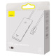 Baseus Lite Series HUB adapter USB-A to 4xUSB-A 3.0 5Gb / s black (WKQX030101)