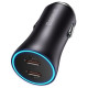 Baseus Golden Contactor Pro car charger 2x USB-C 40W gray (CGJP000013)